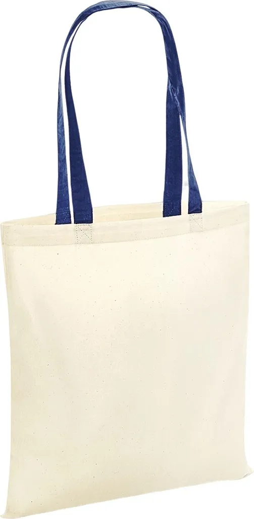 Westford Mill - Borsa da trasporto PC5792 (taglia unica) (naturale/blu scuro)