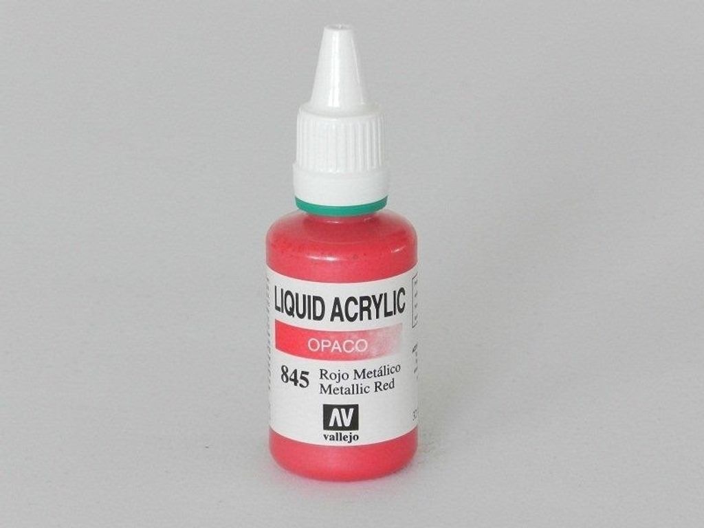Metallic-rot 32ml Vallejo Airbrush Farbe 845