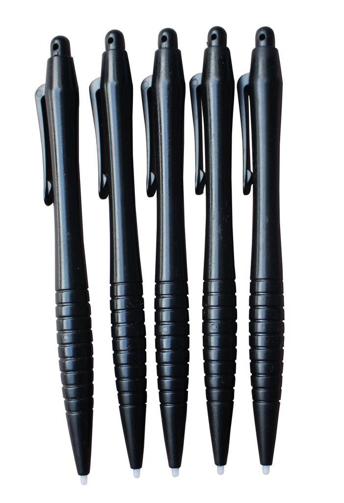 5x Stylus Eingabe Bedien Stift Display Touch PDA Kasse Industrie Pen, Farbe:Rot