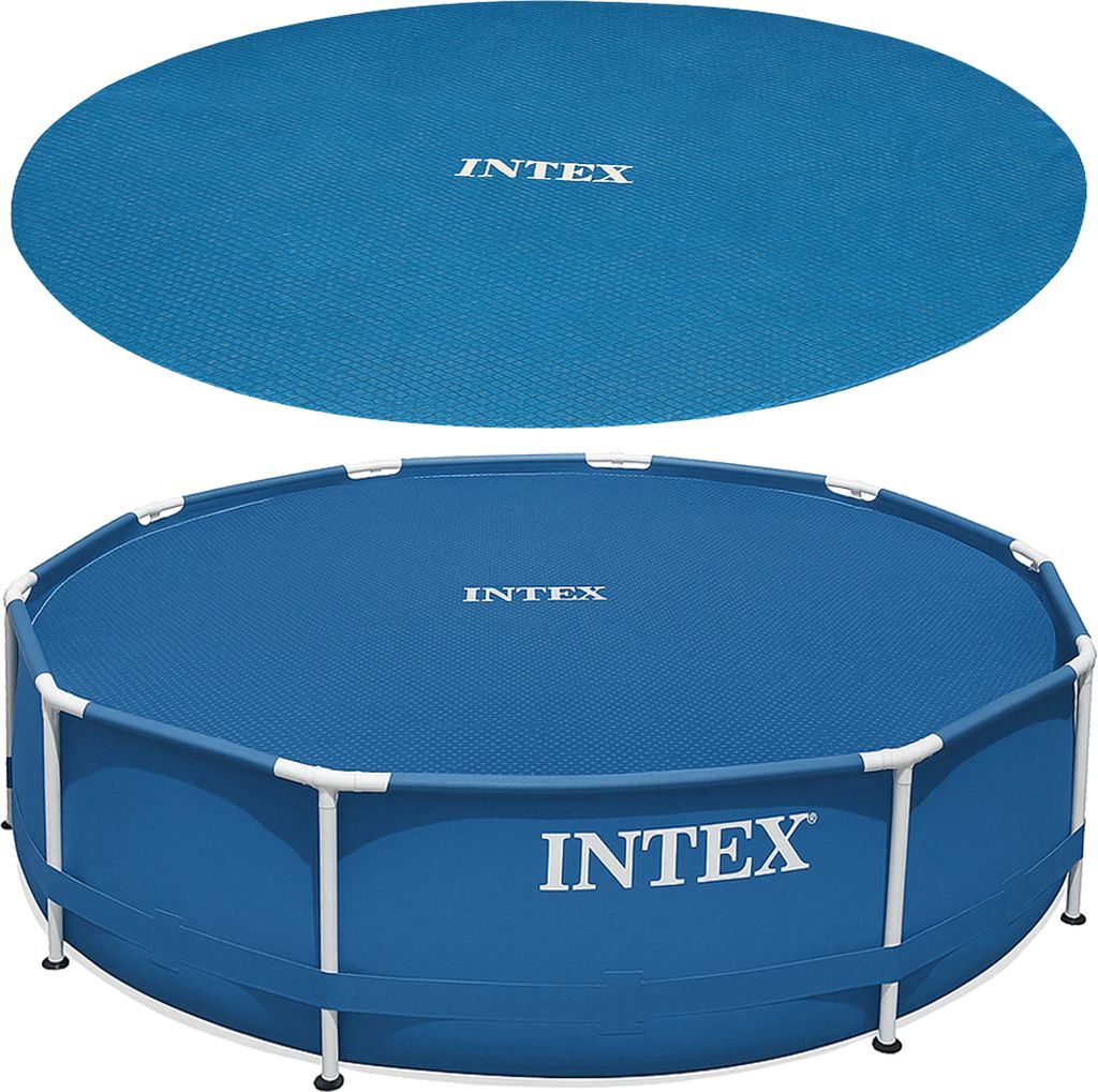 INTEX Pool-Solarplane Blau 348 cm Polyethylen Produktbild 