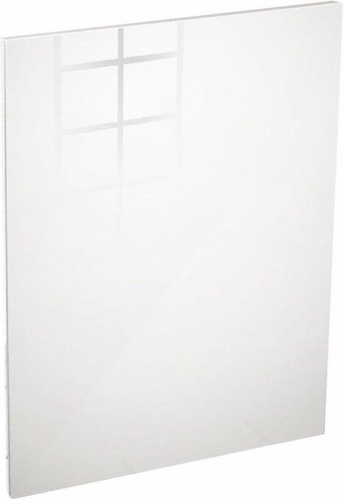 60x16x70cm Hochglanz Weiß Küchenregal Raumsparend