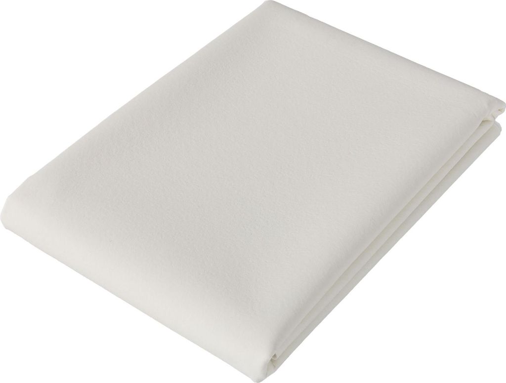 Molton 1,5mm Tischschoner Tischpolster Schutz Unterlage für Tisch unter Tischdecke weiß 140x240cm