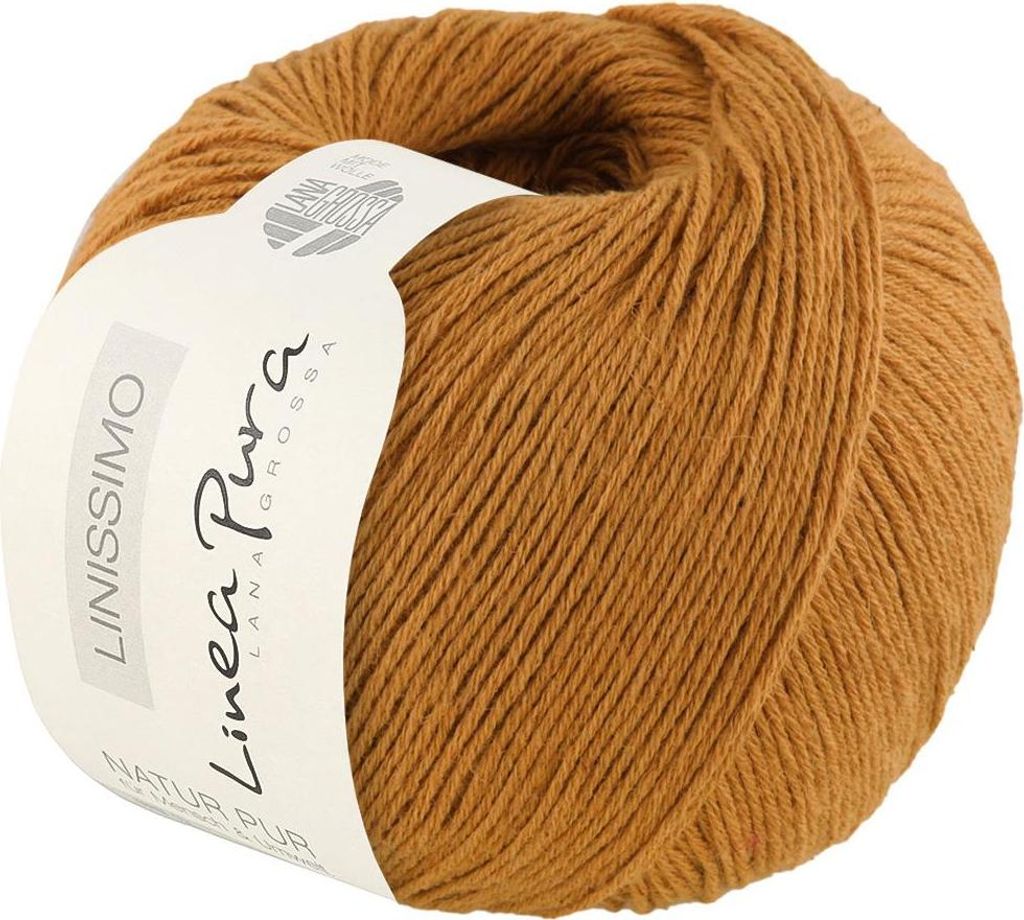 Lana Grossa - Linissimo 0018 ockergelb Produktbild 