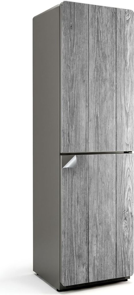 Holzbrett Textur – Kühlschrank Aufkleber – Klebefolie Kühlschrank – Kühlschrank Nachbildung – Kühlschrankfolie selbstklebend – Küche...