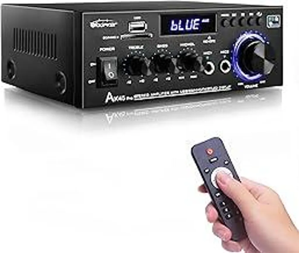 Amplificatore Karaoke Bluetooth AK45 Pro 500W: Musica e Festa in Casa