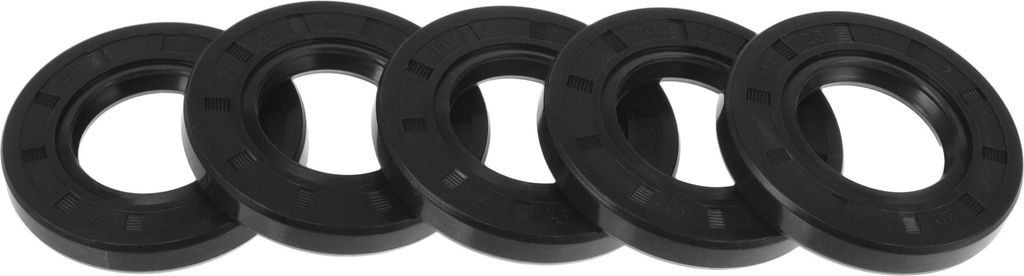 Öldichtung TC Dichtungsring Drehwellendichtung 25x47x7mm Hochdruck-Nitrilkautschuk Schwarz 5 Stück