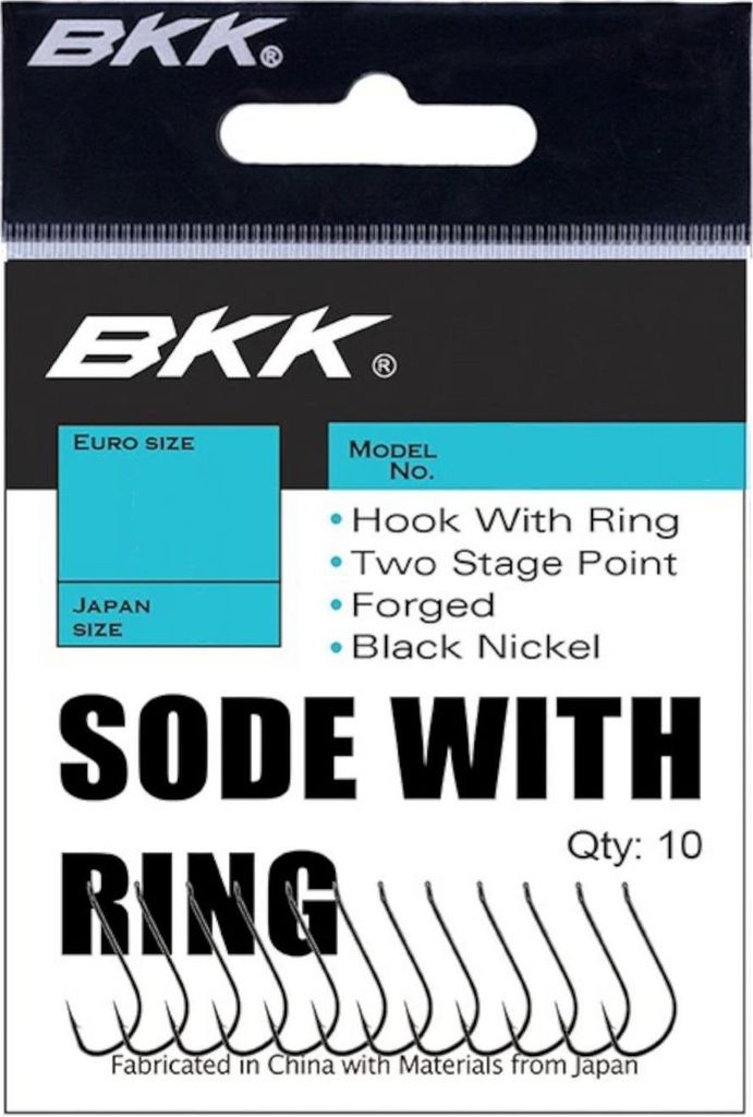 BKK SODE-R Diamond - 10 Angelhaken, Größe:Gr. 12
