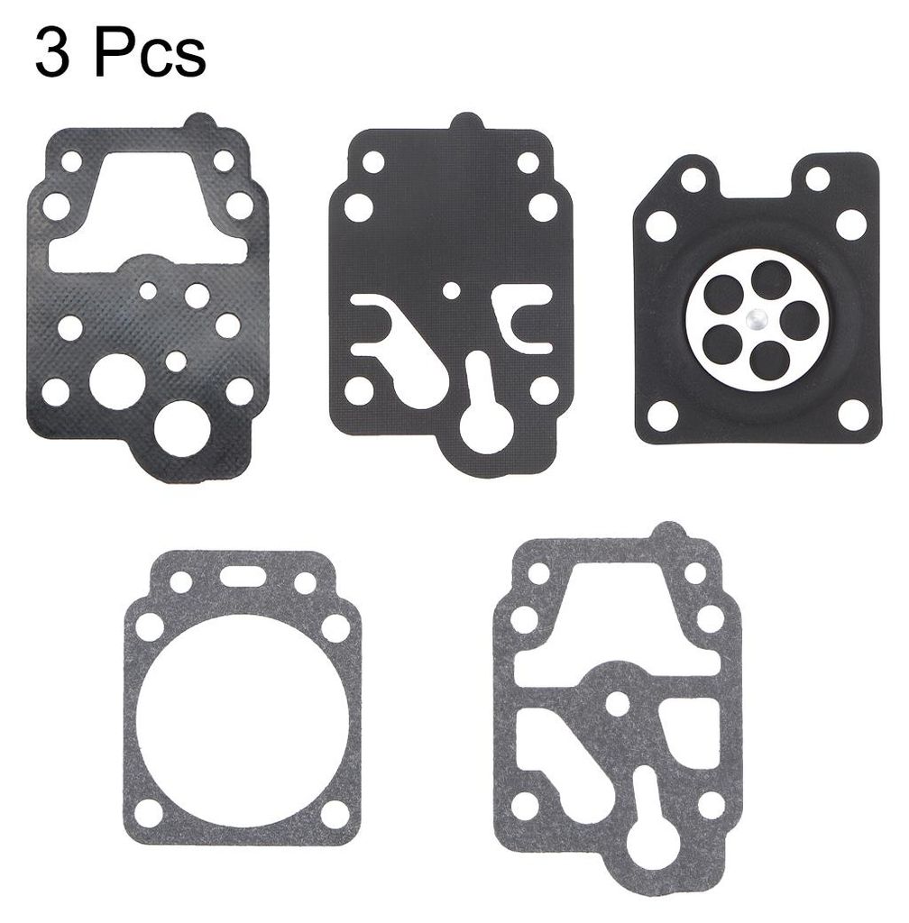3 Stš¹ck Vergaser Umbausatz Dichtungsmembran K10-WYC fš¹r Walbro WYC-Serie WYC-10-1 WYC-18-1 WYC-25-1 WYC-1-1 WYC-17-1-Motoren Vergaser