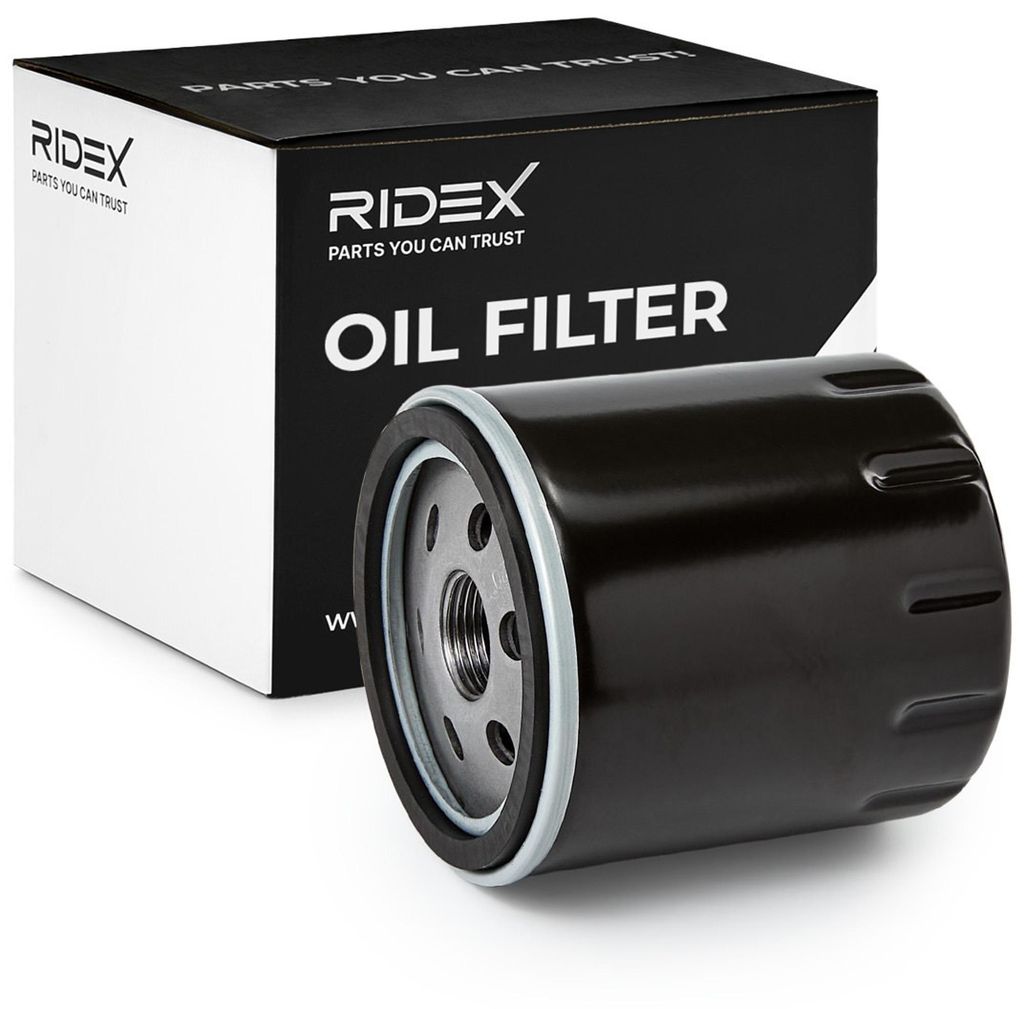 Ölfilter RIDEX 7O0239 Anschraubfilter für FORD FOCUS III Produktbild 
