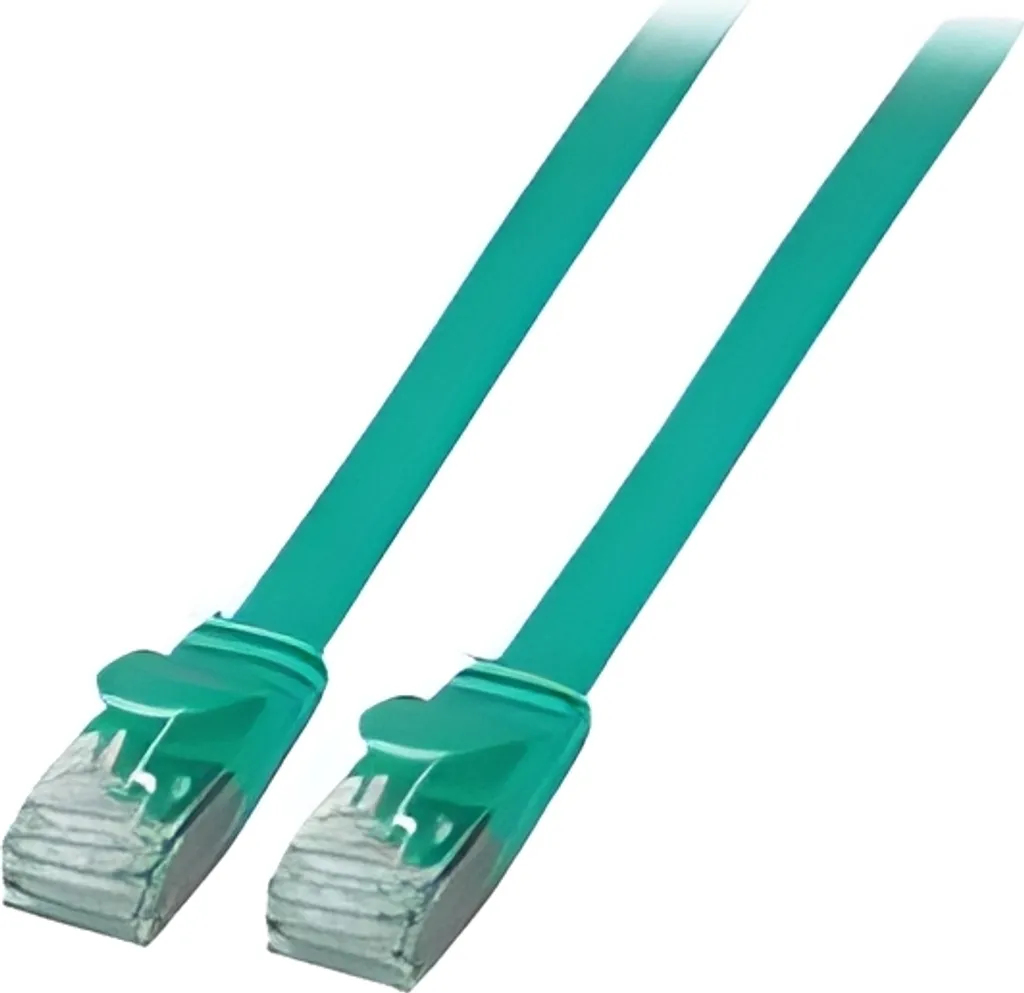Cavo di Rete EFB K5545GN.2 Cat.6A U/FTP 2m Piatto Verde per Server