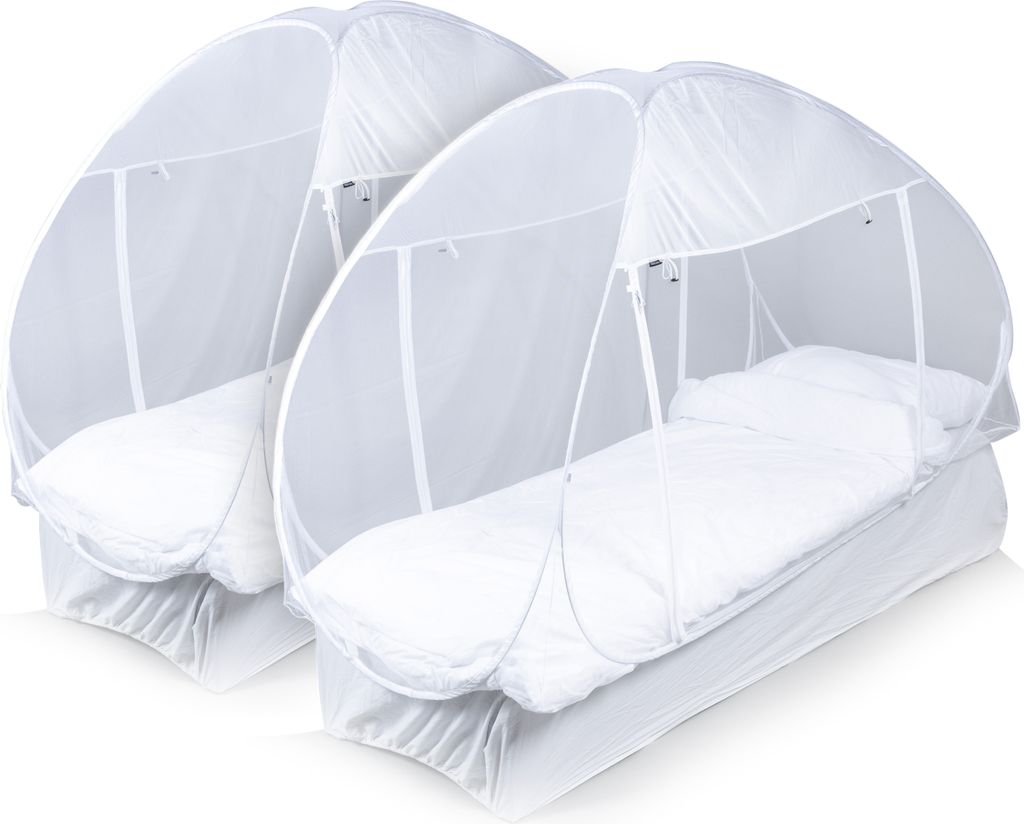 Set deconet 2x 1 pers. Tenda estraibile con zanzariera I, Immagine del prodotto 