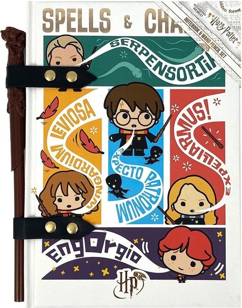 Harry Potter blok s perem Kawai