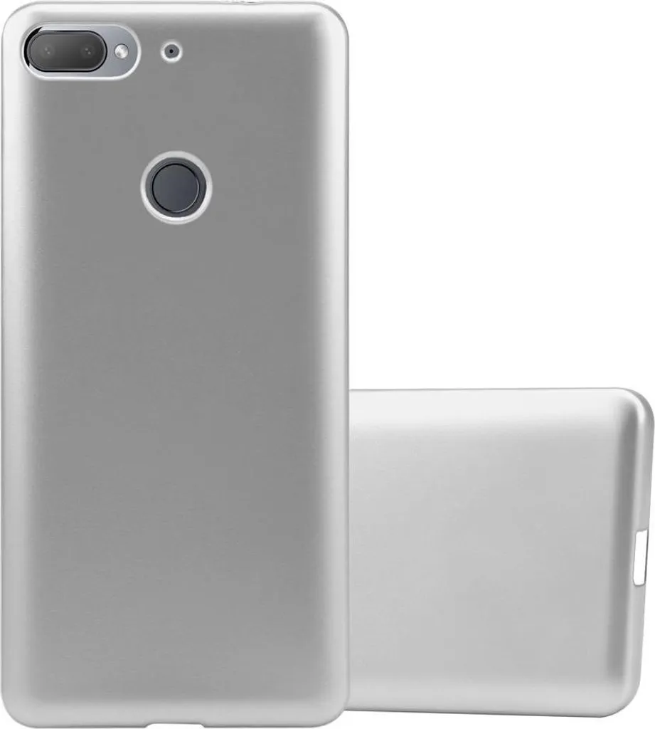 Custodia Elegante Argento per HTC Desire 12 PLUS - Design Slim Cadorabo