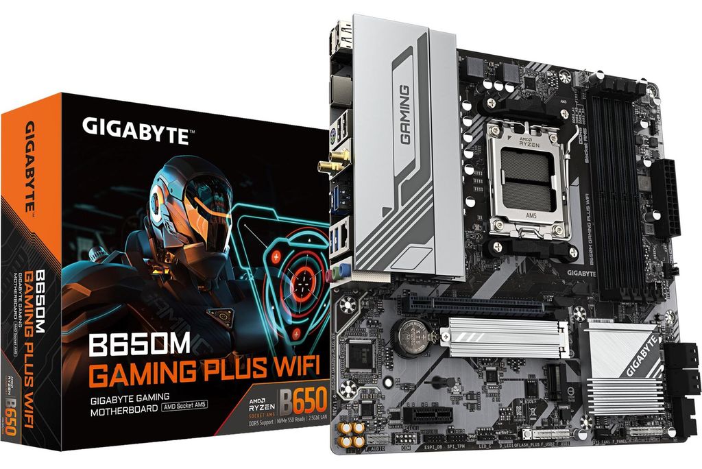 GIGABYTE B650M GAMING PLUS WIFI, Mainboard Produktbild 