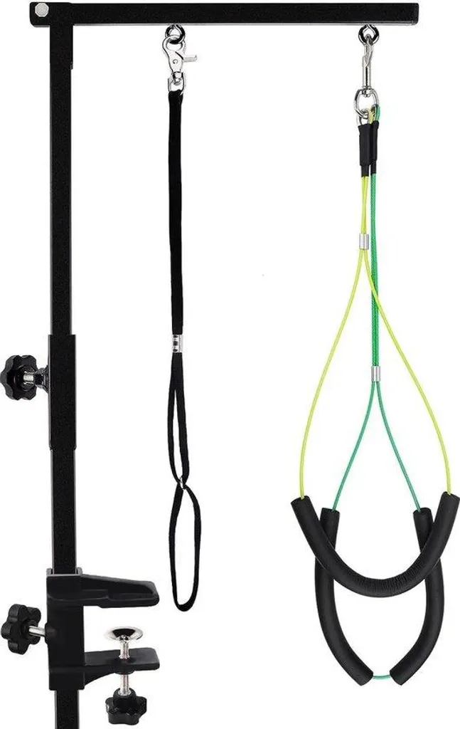Support de toilettage pour chiens réglable et pliable pour animaux