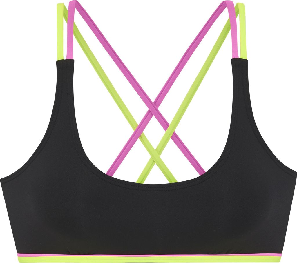 Buffalo Bustier-Bikini-Top schwarz Größe 36 Cup A/B