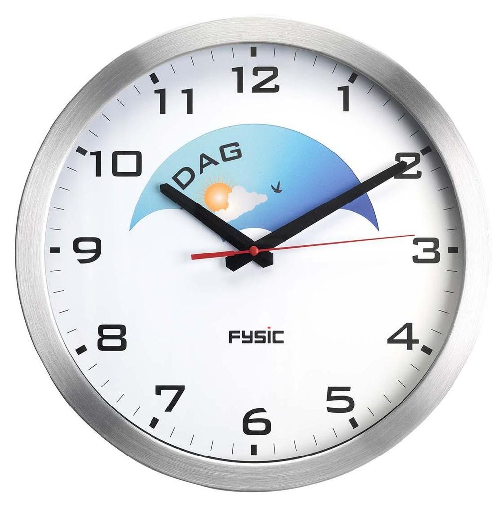 Fysic FK150 - Analoge Demenzuhr, Aluminium Produktbild 