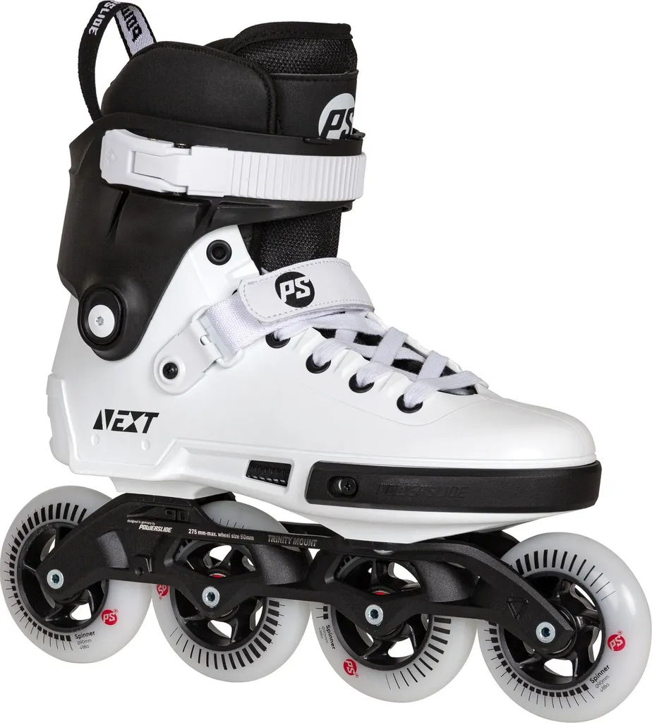 Powerslide Next Core 90 - Rollers Trinity avec Roues 90mm et ABEC 9 Noirs