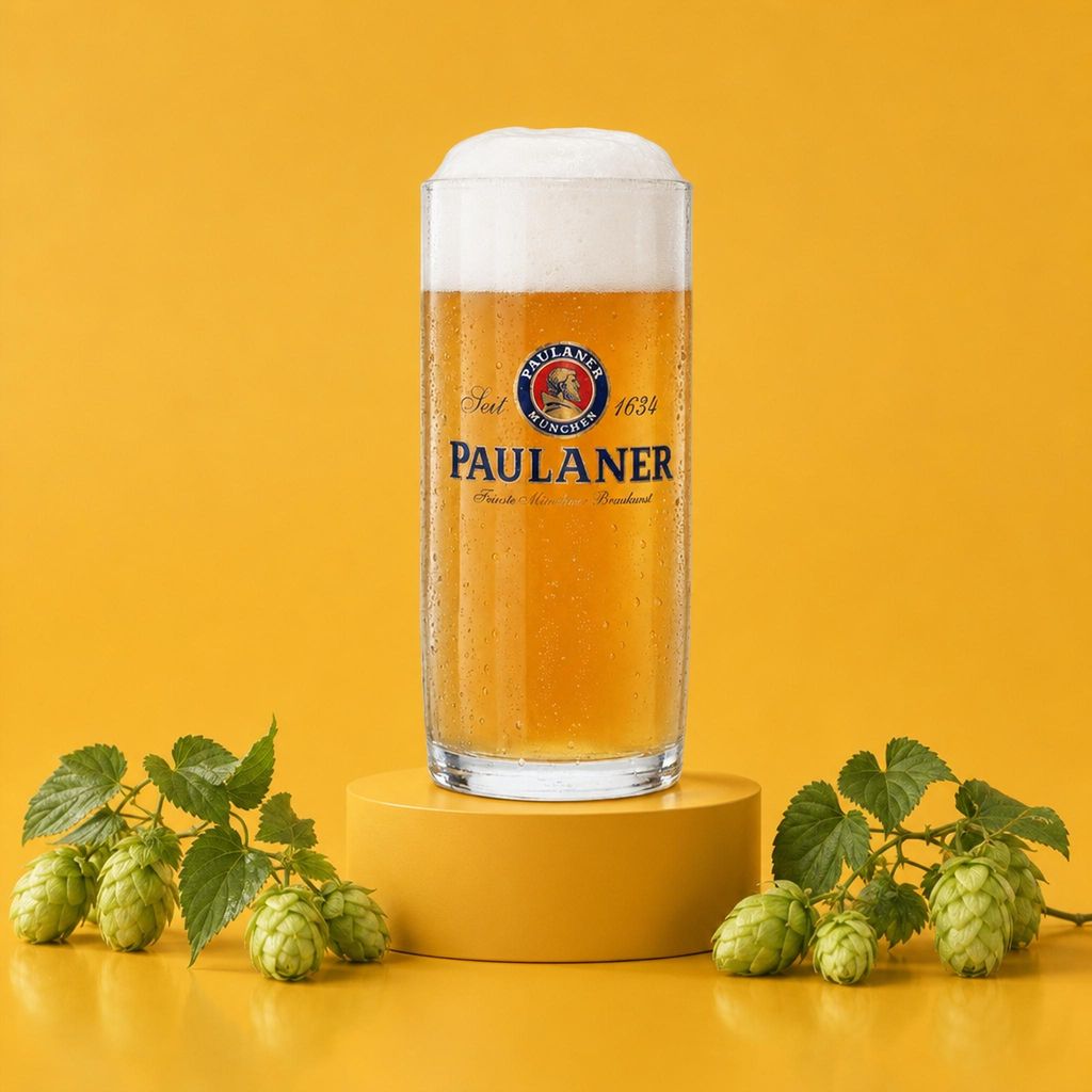 6x Paulaner Bier Glas 0,3l Krug Pils Seidel Sahm Henkel Produktbild 