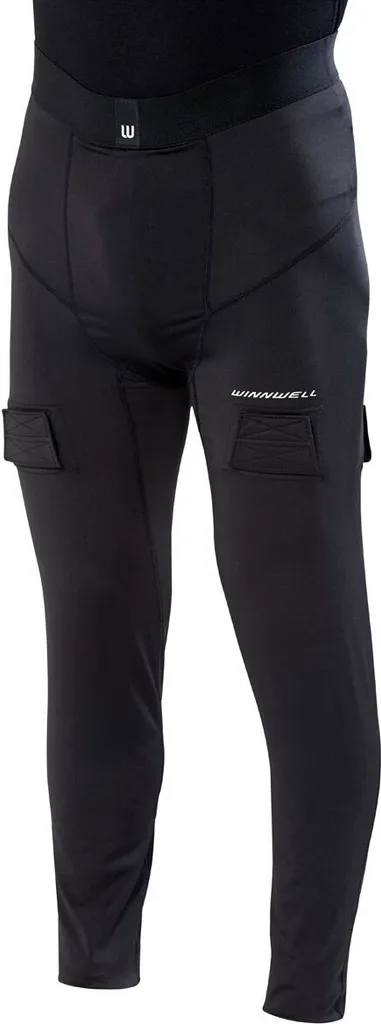 Pantalon de compression Winnwell avec porte-coquille pour Hockey Senior
