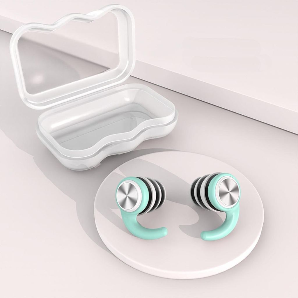 INF CD Modell Ohrstöpsel zur Geräuschreduzierung - Komfort & Schallschutz Grün