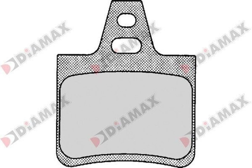 DIAMAX Bremsbeläge Satz Hinten Bremsklötze für CITROËN XM (Y4) N09148