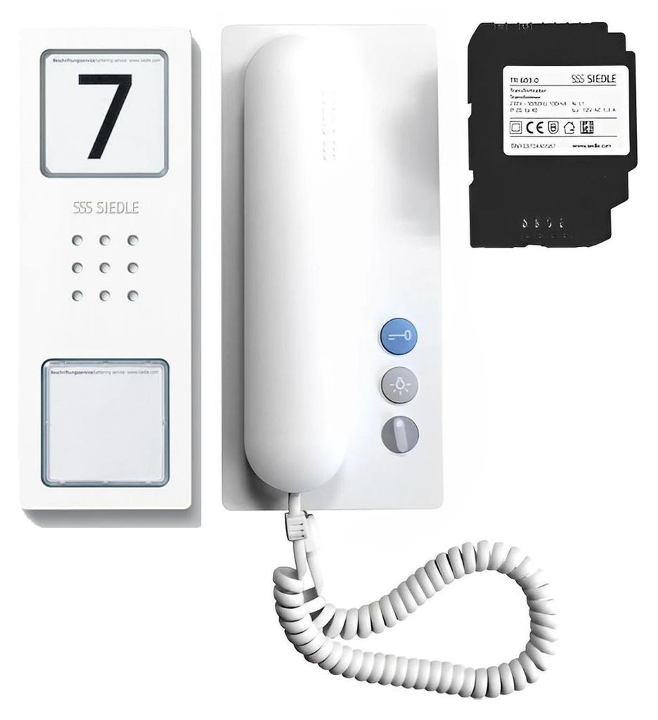Siedle & Söhne Türsprechanlage Audio-Compact-Set CA 812-1 Produktbild 