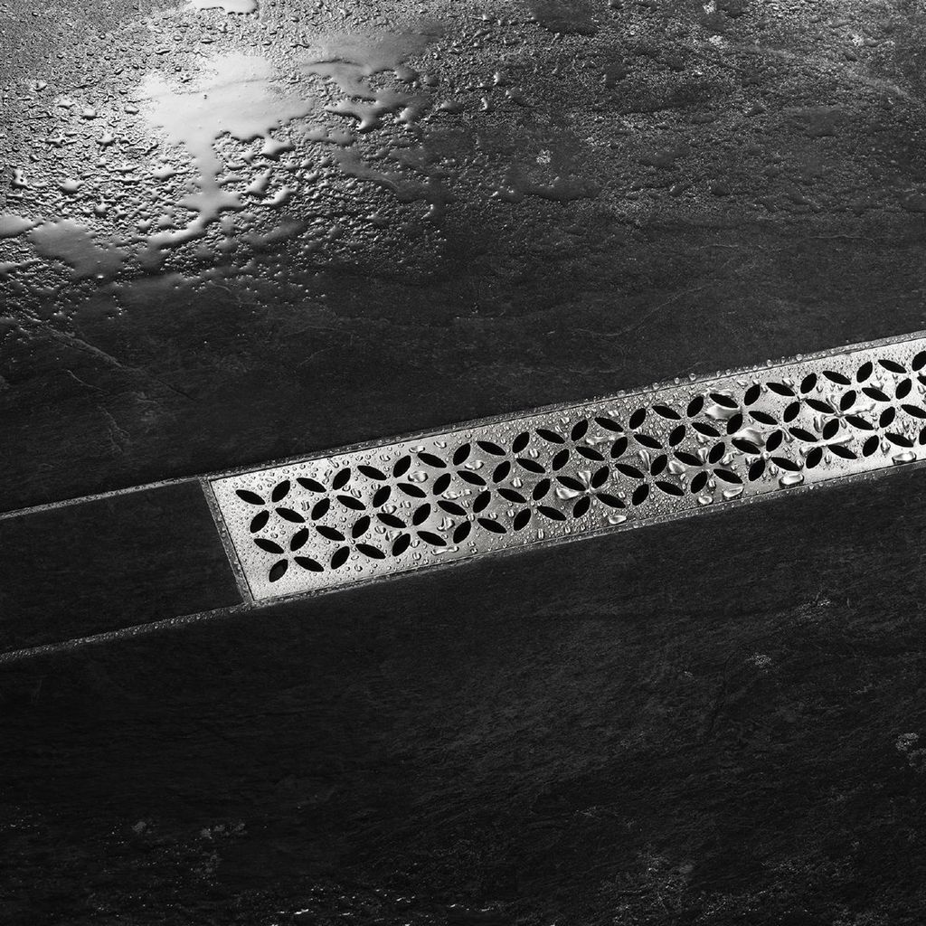 Schlüter KERDI-LINE KLIFE23EB110 Duschrinne FLORAL 110 cm