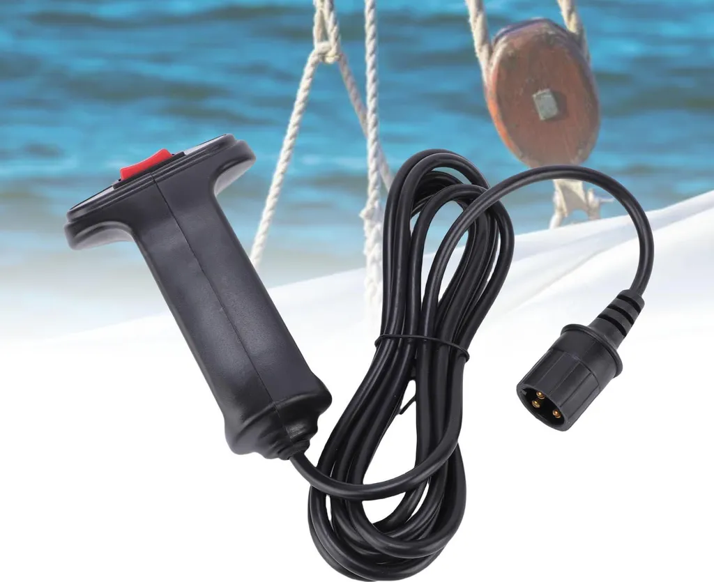 Télécommande treuil électrique câble 2,8m robuste prise 3 broches - 11