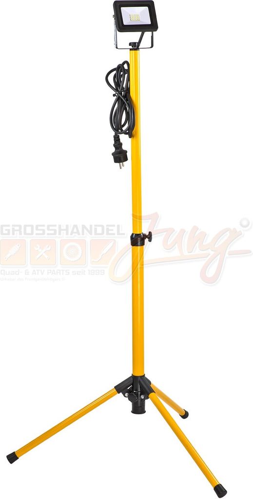 Teleskopstativ mit Slim 10 W LED-Reflektor