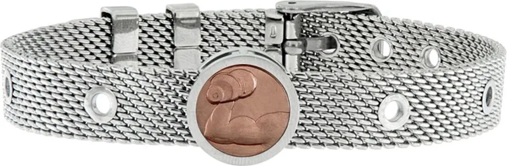 Talent Jewels Braccialetto Argento Uomo TJA-1-11-02-1-215 | Look Trendy