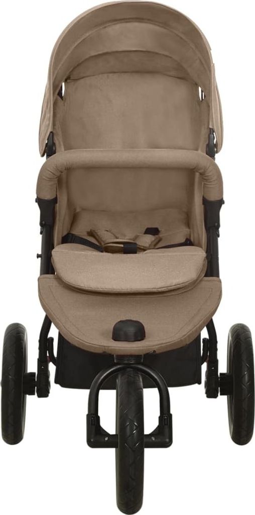 The Living Store Kočárek Taupe Steel Obrázek produktu 3