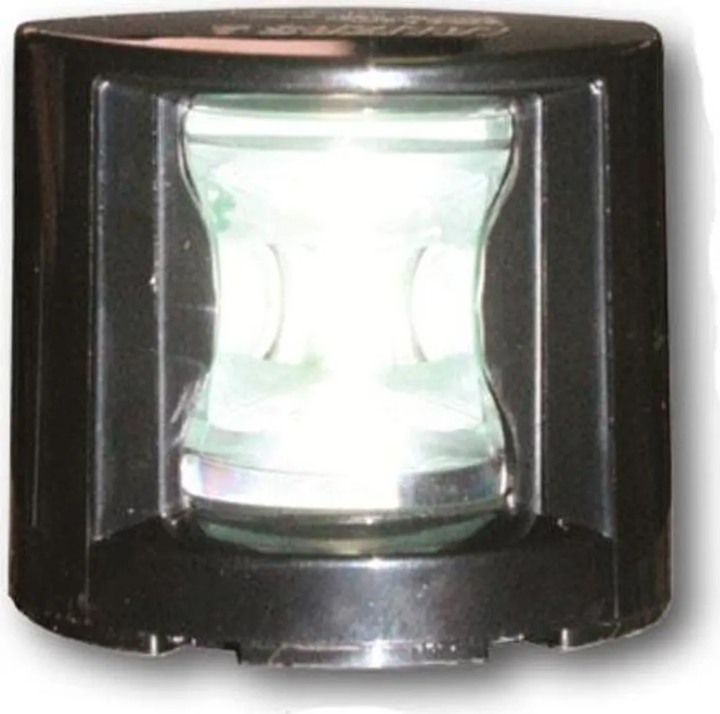 Plafonnier de cabine LED Lalizas Fos 12V noir pour bateau et voilier
