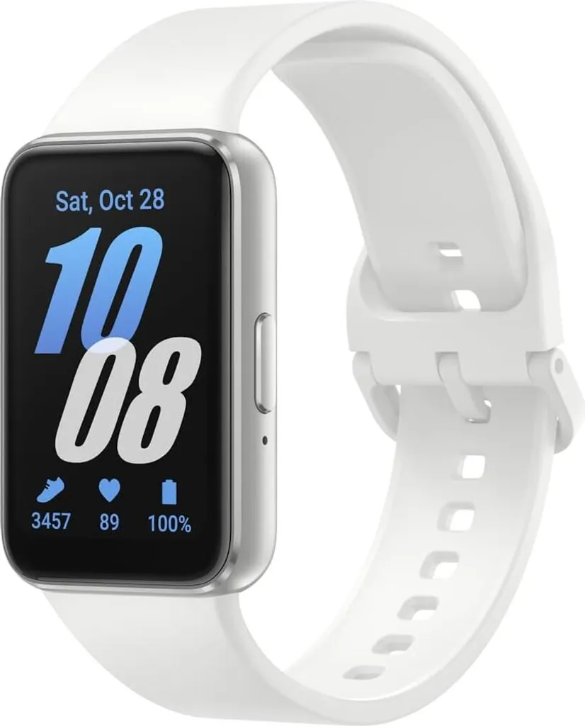 Bracelet Connecté Samsung Galaxy Fit 3 Argent Suivi Sport et Sommeil