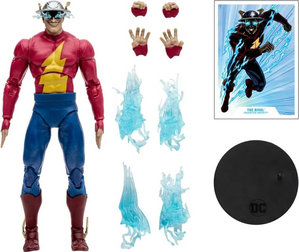 Figurine The Rival DC Multiverse Idéale pour Vitrine et Exposition