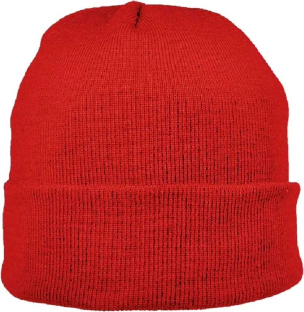 Cappello a maglia Balke XXL casual a tesa arrotolata in 100% Lana
