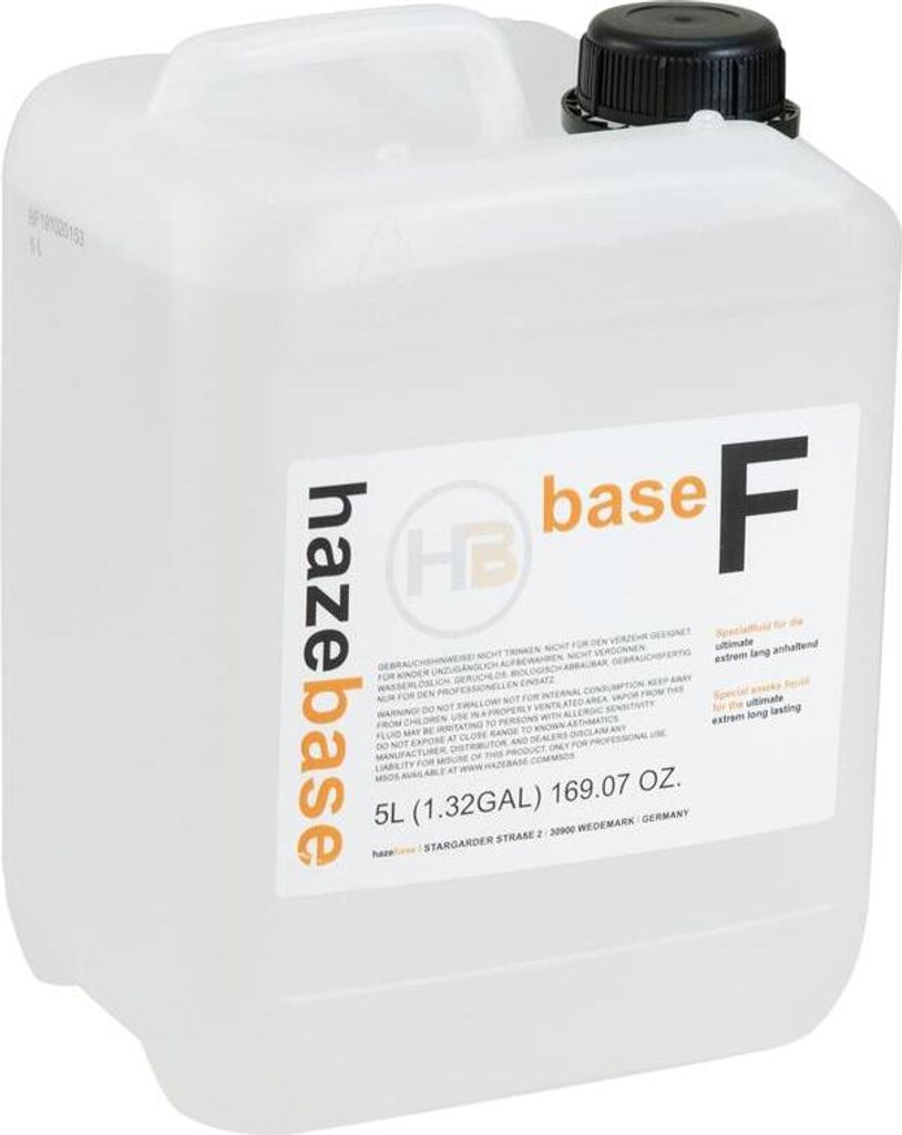 Špeciálna kvapalina HAZEBASE Base*F 5l Obrázok produktu 