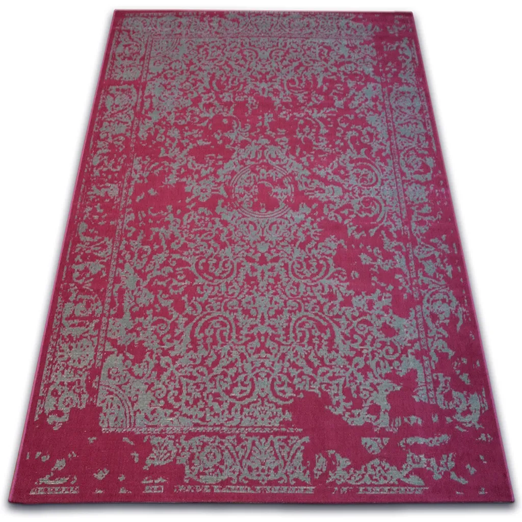 Tapis Rouge Bordeaux Style Orient 200x290 cm Résistant et Élégant