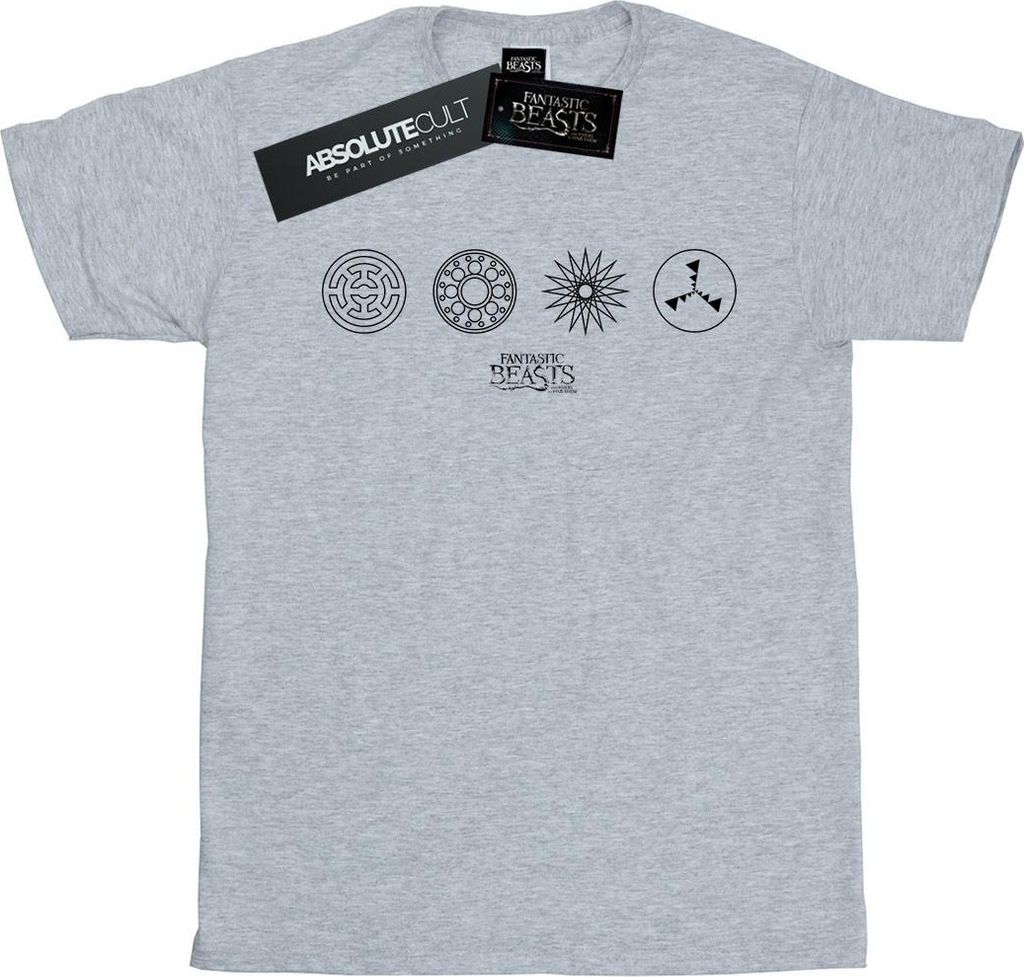 Fantastic Beasts - T-Shirt für Herren BI24864 (M) (Grau)