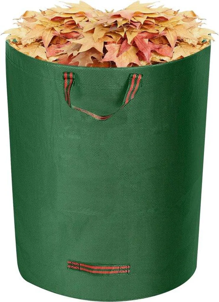 Grand sac de jardinage réutilisable 300L pliable et imperméable vert
