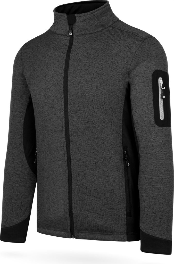 normani Herren Strick-Fleecejacke Wapusk
