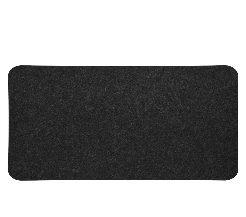68 x 33 cm Polyester-Tischmauspad, antistatische Computer-PC-Unterlage, dunkelgrau