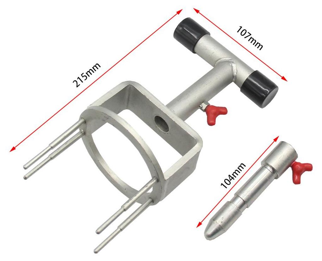 9997284 412-140 Werkzeug zum Aus- und Einbau des Heizgebläsemotors, Klimaanlage, Reparatur, Ersatz für S60L S80 S80L V60 CrossCountry V70 XC60 XC...