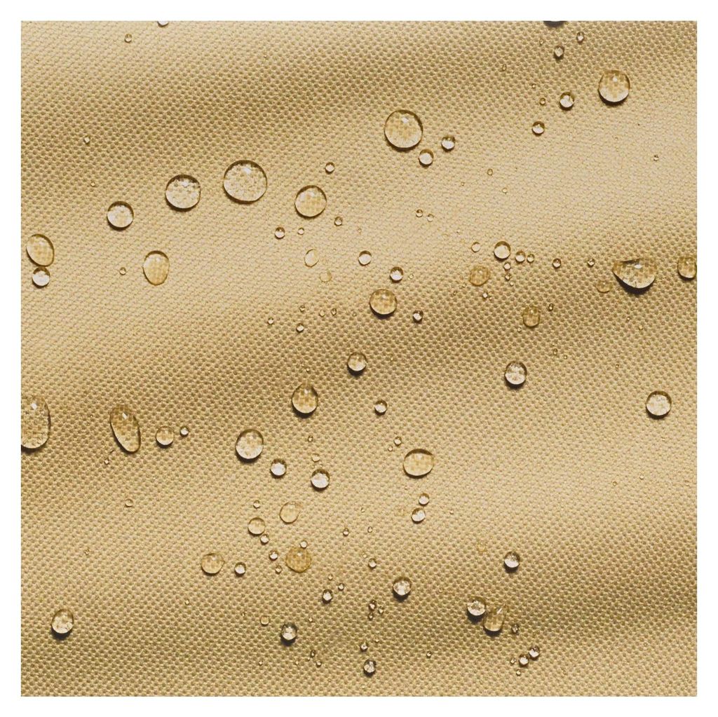 Terrazzo Abdeckung für Terrassentische und Stühle, wasserabweisend, rechteckig, oval, sandfarben