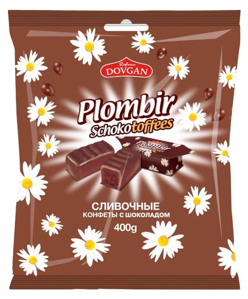 Plombir Toffees Schoko 400g Produktbild 