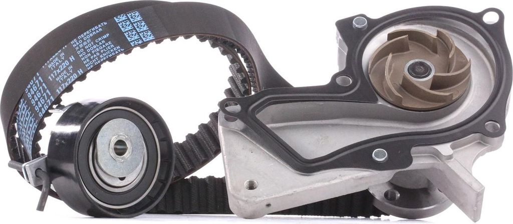 RIDEX 3096W0054 Zahnriemensatz + Wasserpumpe für FORD Fiesta Mk6 Schrägheck (JA8, JR8) FOCUS III Turnier Fiesta Mk5 Schrägheck (JH1, JD1, JH3, JD3)