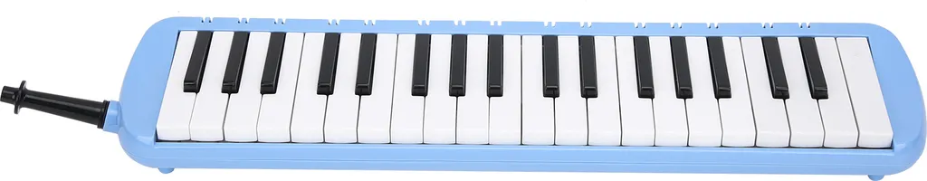 Mélodica 37 touches avec étui rigide et kit de tuyaux pour musiciens