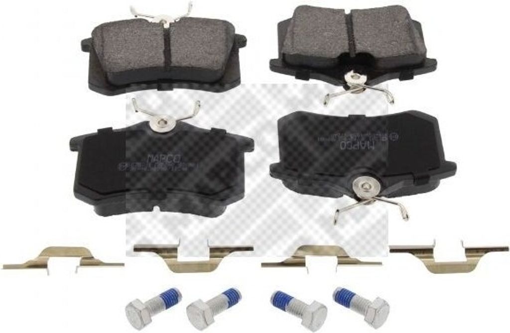 MAPCO Bremsbeläge Satz Hinten für VW Golf IV Schrägheck (1J1) 6302/1
