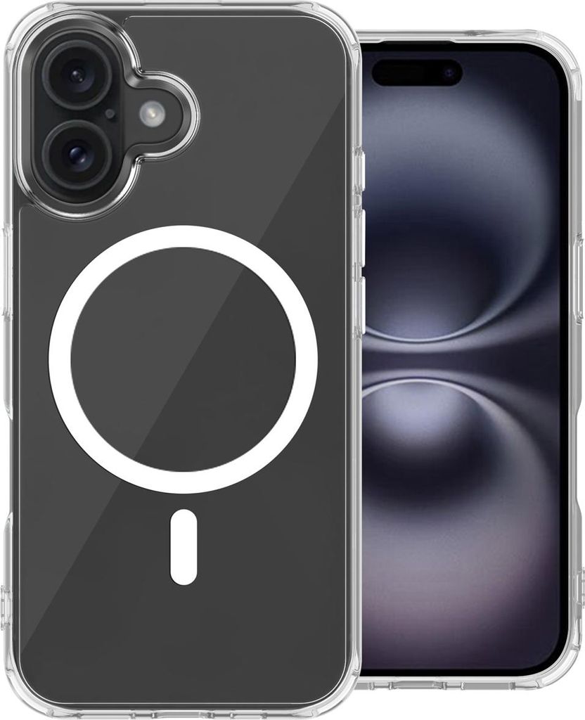 imoshion Backcover mit MagSafe iPhone 16 Plus - Transparent