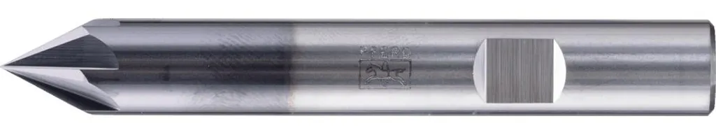 Fraise à chanfreiner 60 degrés Ø 10 mm en carbure pour métaux universelle
